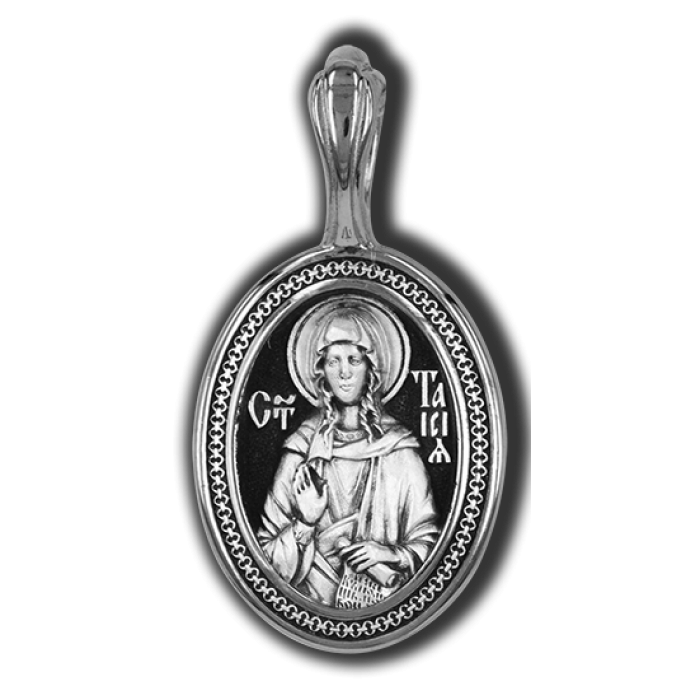 18554 Блаженная Таисия. Образок.