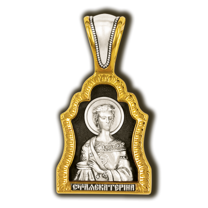 Великомученица Екатерина. Образок.