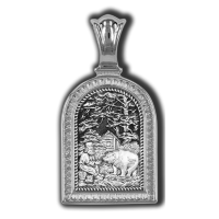 18230 Серафим Саровский. Образок.