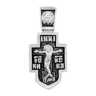 3490 Православный крест, серебряный
