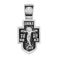 3490 Православный крест, серебряный