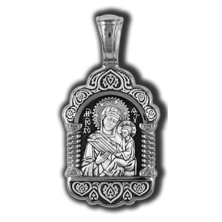 18254 Тихвинская икона Божией матери. Образок