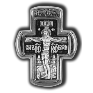 18499 Распятие Христово. Преподобный Сергий Радонежский. Православный крест.