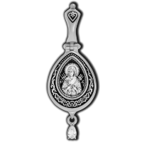 18668 Икона Божией Матери Умягчение злых сердец (Семистрельная). Свт. Николай Чудотворец. Образок.